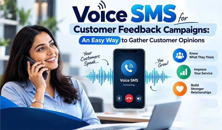 Voice SMS for Customer Feedback